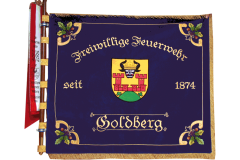 Fahne der FFw Goldberg