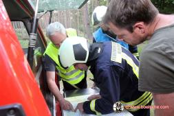 Einsatzfoto Waldbrandübung