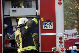 Einsatzfoto Waldbrandübung
